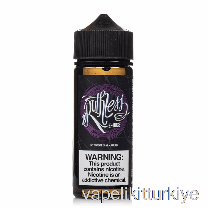 Vape Elektronik Sigara üzüm Içeceği - Acımasız Buhar - 120ml 0mg